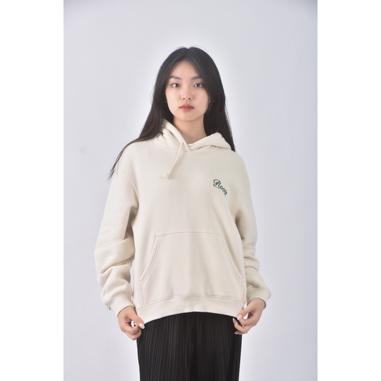 (XL) roots連帽杏色長袖上衣二手衣