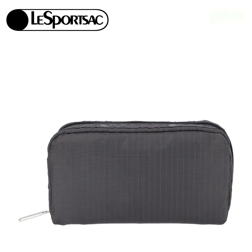 LeSportsac Rectangular Cosmetic 長形化妝包 送禮-夜幕灰, , large