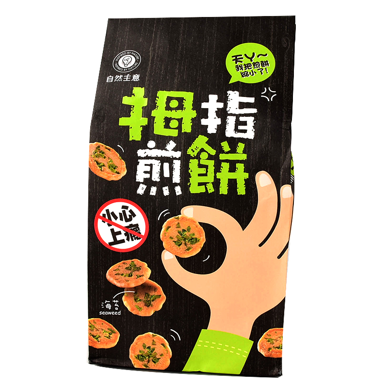 自然主意 拇指煎餅-海苔濃140g, , large