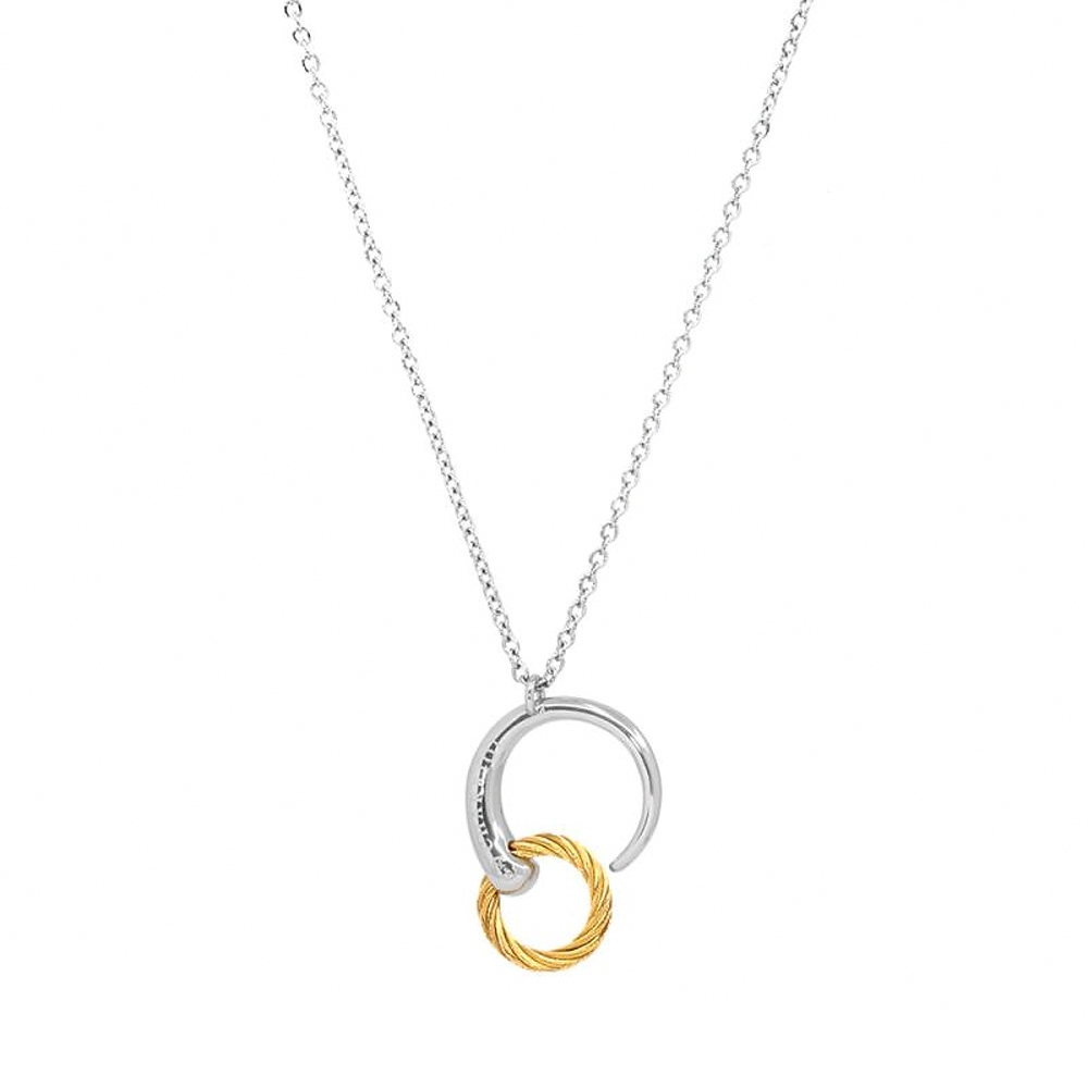 CHARRIOL 夏利豪 INFINITY ZEN 鋼索項鍊 08-401-1232-0, , large