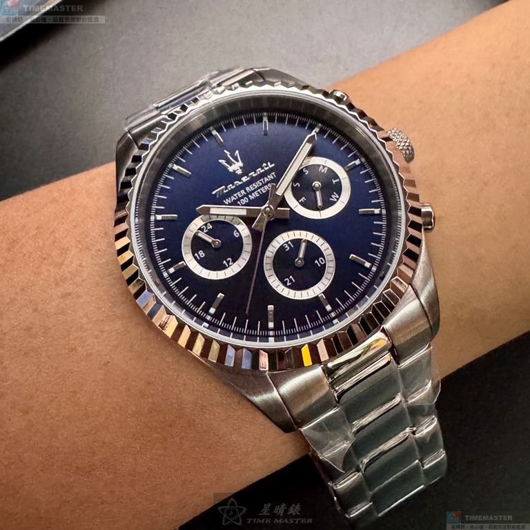 [TIMEMASTER] MASERATI watch, 44mm, R8853100022
