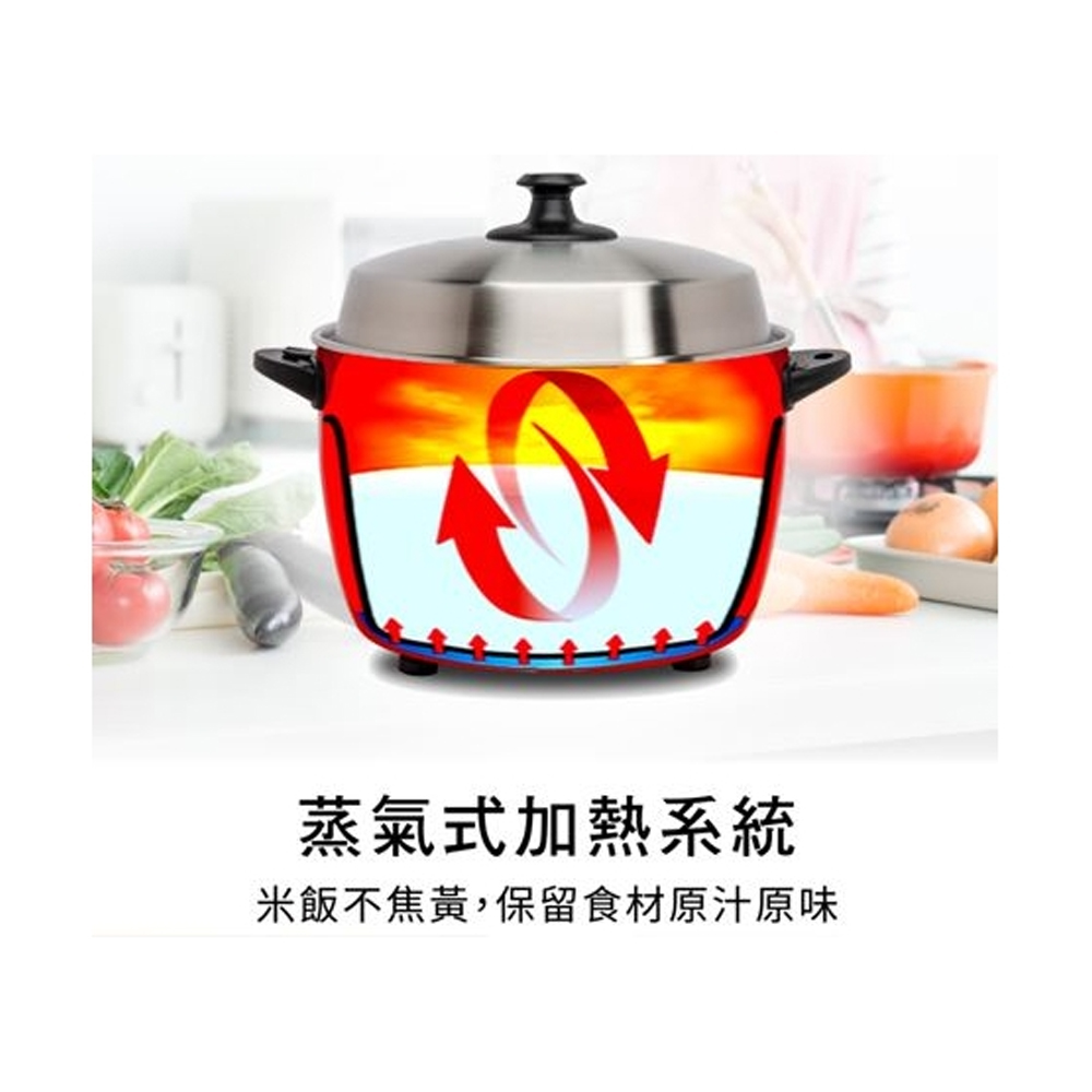 SPT Sunpentown 11-Person Stainless Steel Health Cooker SSC-12LDCB, , large