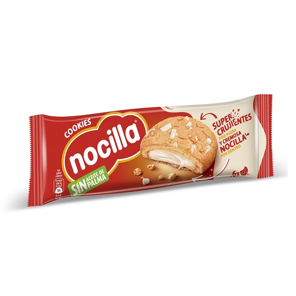 nocilla white chocolate cookie