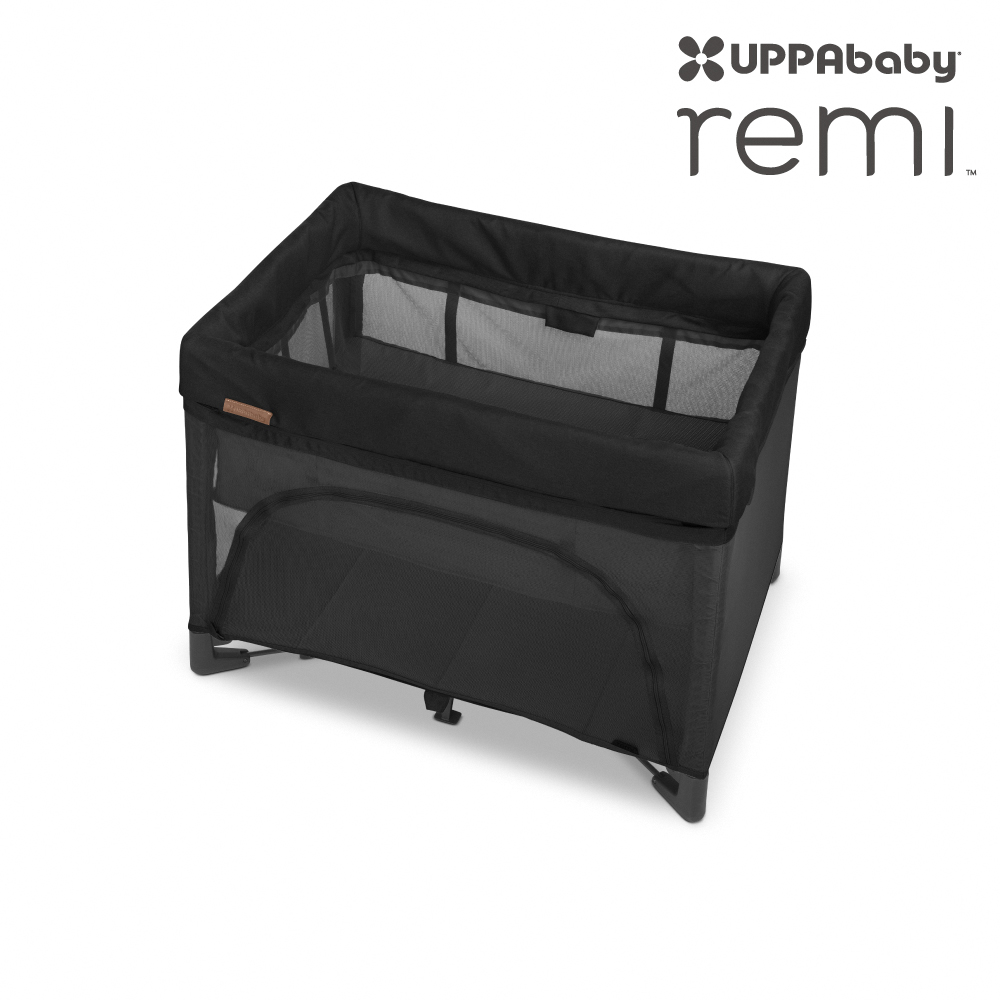【UPPAbaby】Remi多功能嬰兒床(黑色啞光)+贈置物收納袋, , large