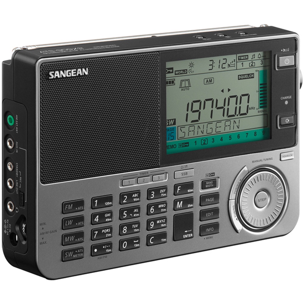 SANGEAN 山進 調頻/調幅/長波/短波 全波段數位型收音機 ATS909X2, , large