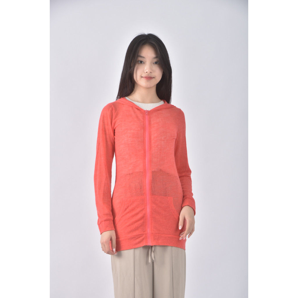 (S) i moda連帽紅色外套二手衣, , large