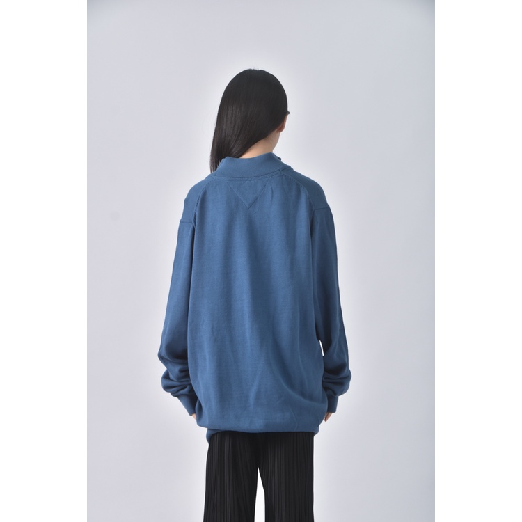 (XL) tommy hilfiger質感棉質純棉綠色長袖上衣二手衣, , large
