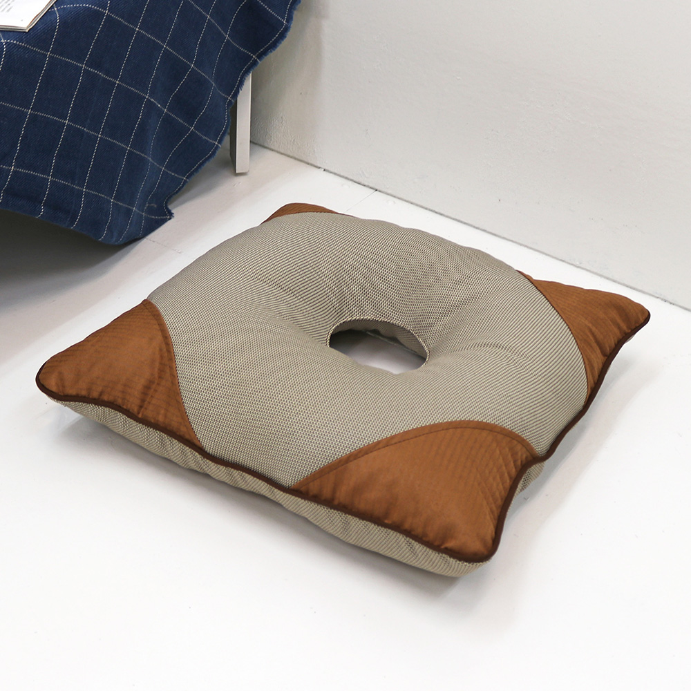 Tail vertebra pressure relief and anti-hemorrhoid pad, , large