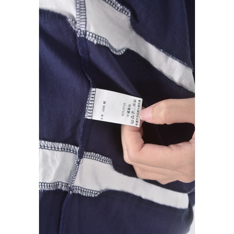 (S) 質感吊帶棉質純棉藍色洋裝二手衣, , large