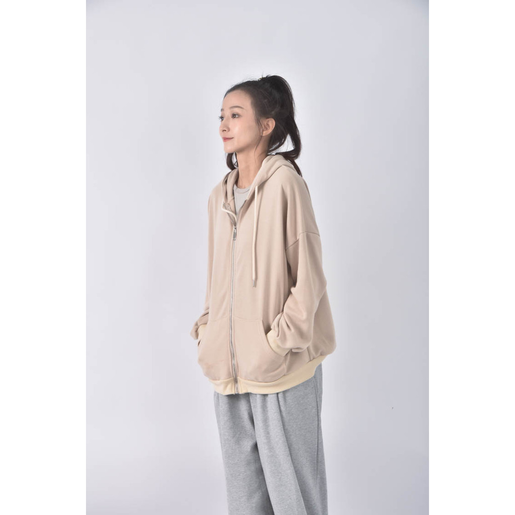 (XL) sunday韓牌落肩棕色外套二手衣, , large