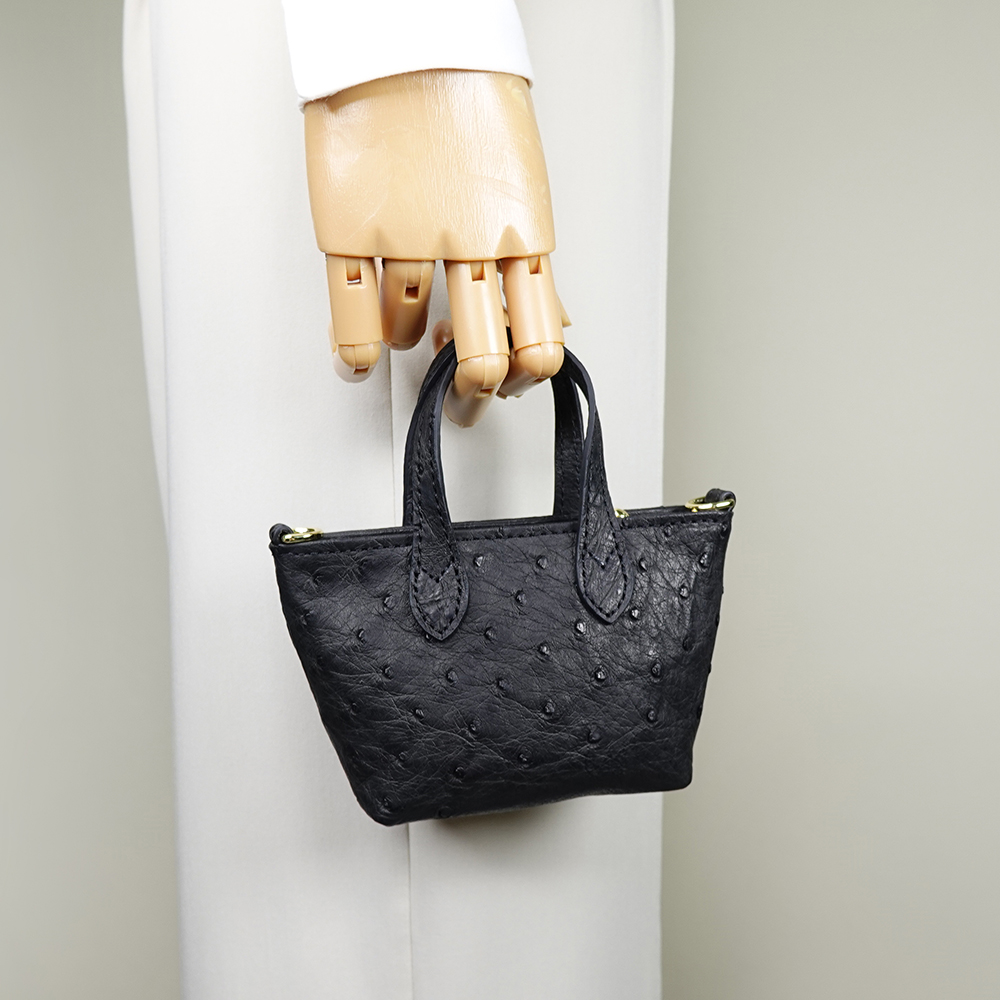 【M2nd】Ostrich Mini Tote, , large
