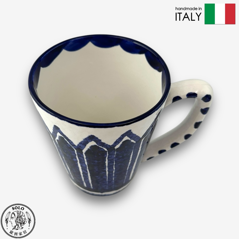 【SOLO Vintage】Modigliani Italian Pottery 380ml Mug Cup Coffee Mug Wine Cup PTB Ancient City Totem Series, , large