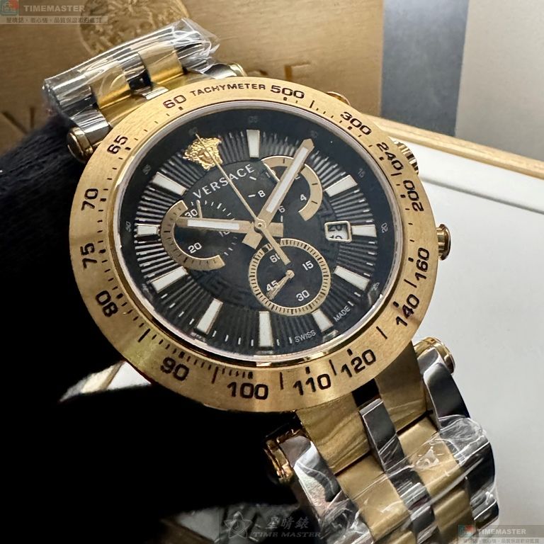 [TIMEMASTER] VERSACE watch, 46mm, VS11733, , large