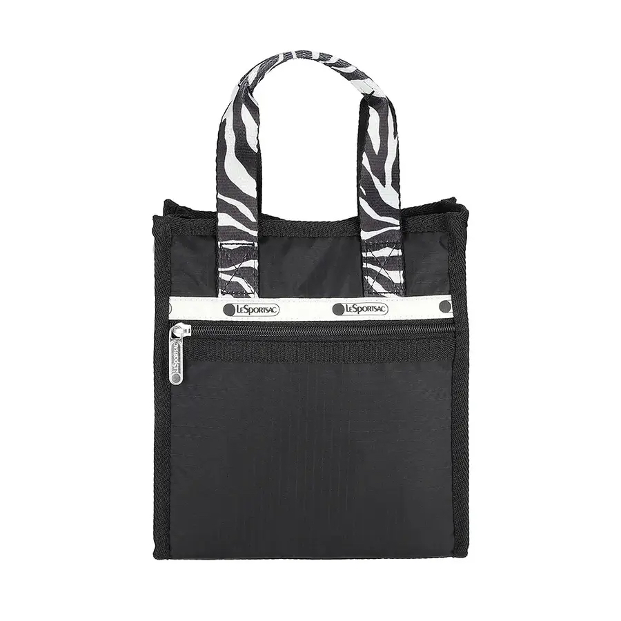 Lesportsac Mini N/S Tote Mh 迷你方型托特包/ 黑夜斑影, , large