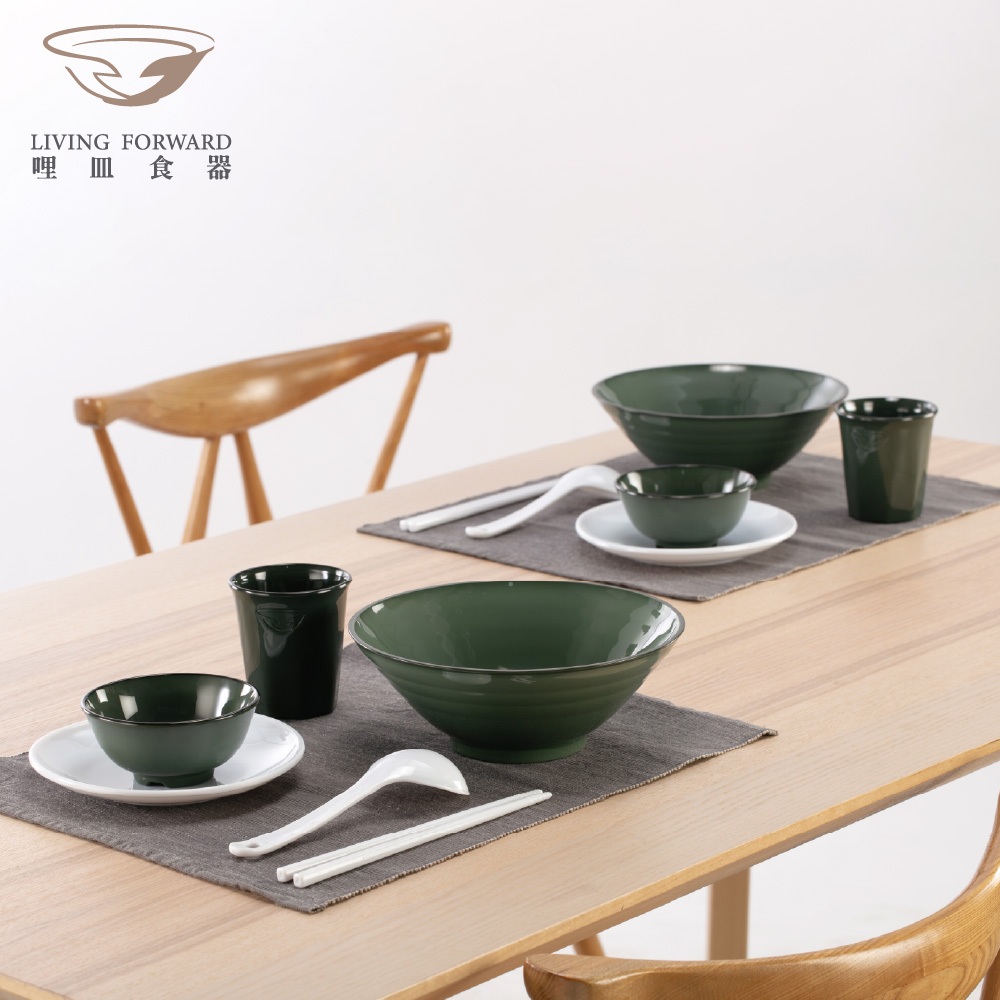 【哩皿食器】台灣製  CPET 潔晶拉麵碗禮盒兩入組, , large