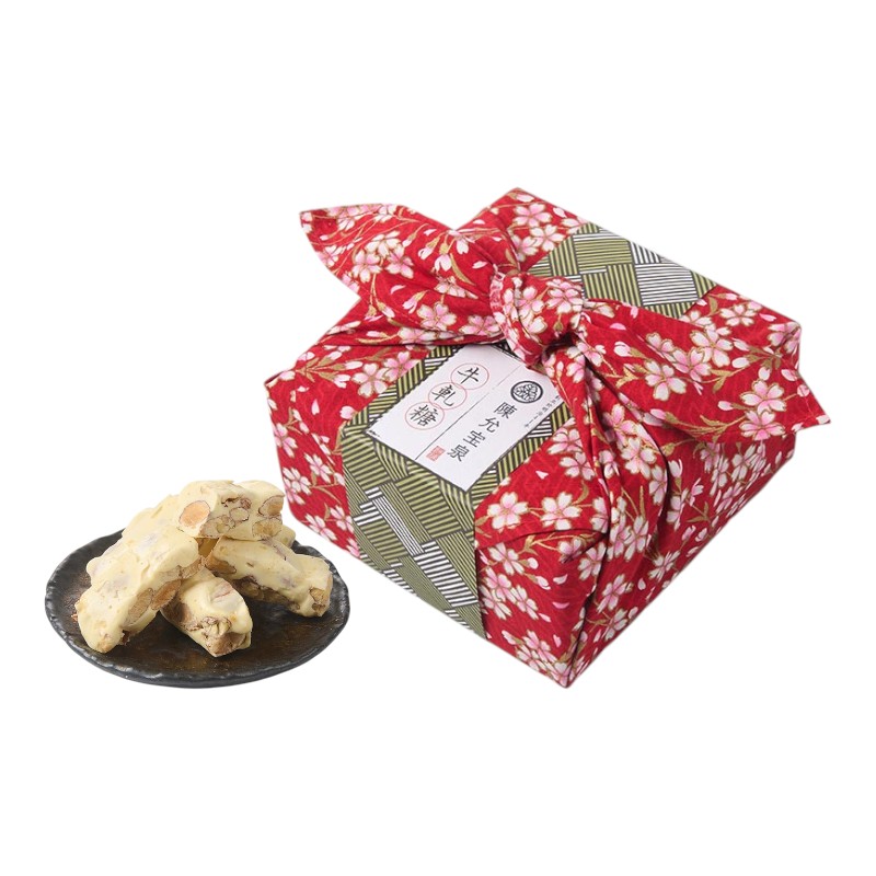 【Mia C'bon 限定】原味杏仁牛軋糖布包禮盒※有效日期依實際包裝為主