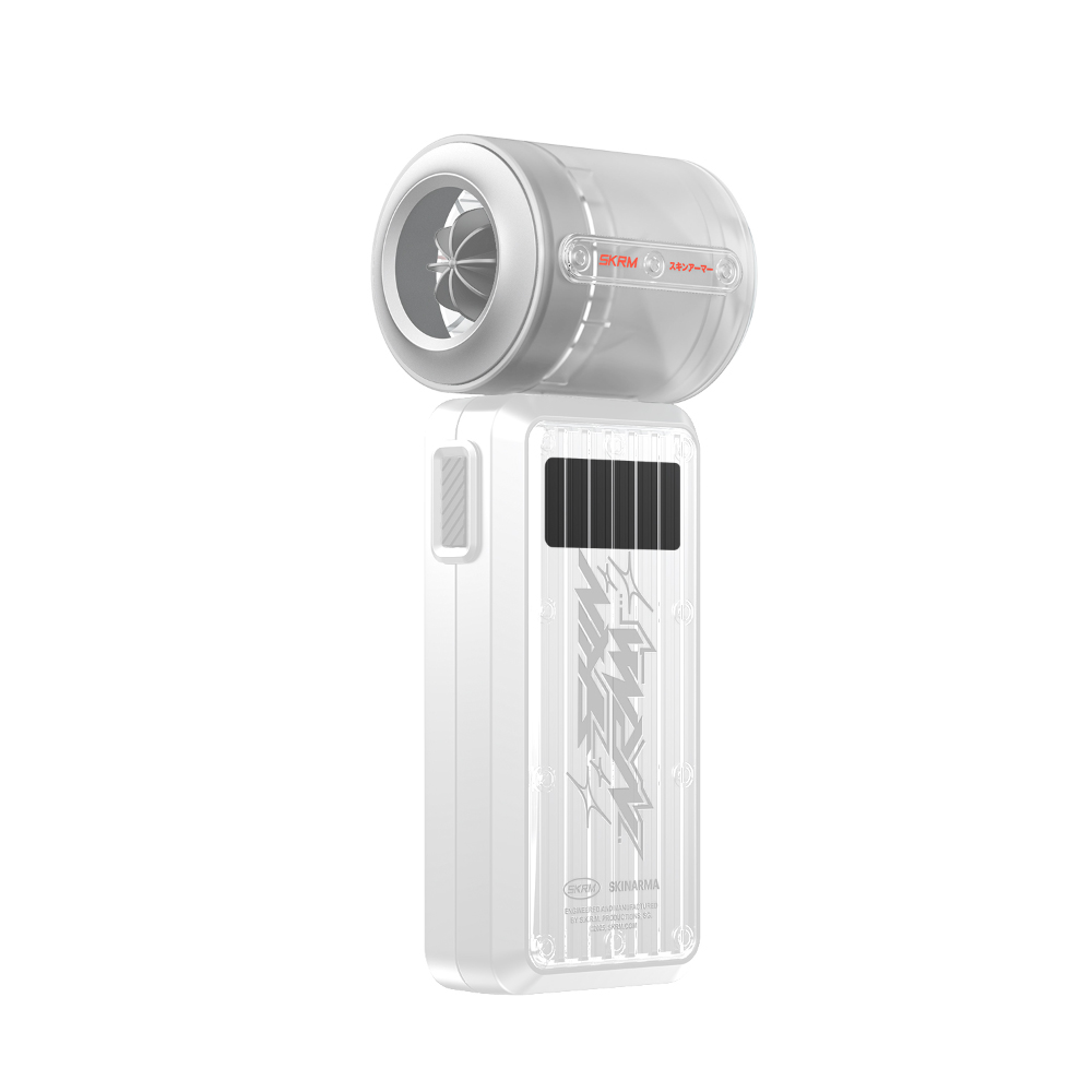 [亞瑟3C] SKINEARMA Gyro 4000mAh 手持風扇-白色, , large