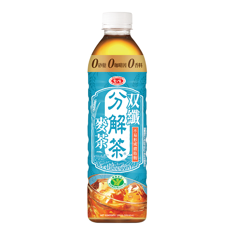 愛之味分解茶纖麥茶 590ml, , large