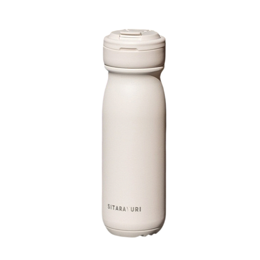 【H&R安室家】SITARAYURI 便攜雙飲304不鏽鋼保溫瓶527ml(H84), , large
