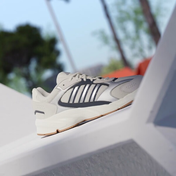 Adidas Crazychaos 2000 男 慢跑鞋 運動 休閒 復古 跑鞋 緩震 透氣 乳白 銀 [IG4351], , large