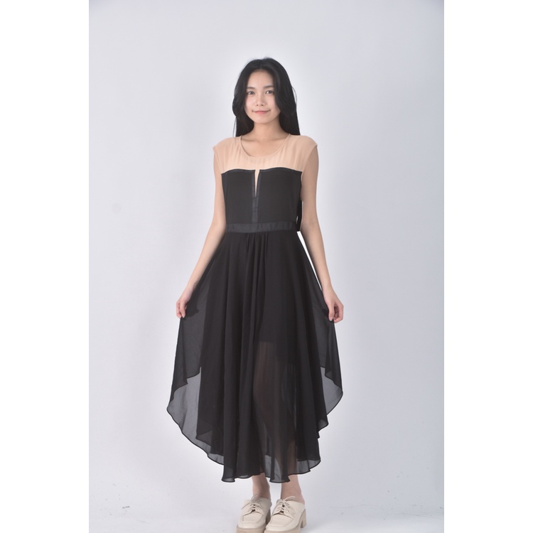 (S) mazuma質感無袖黑色洋裝二手衣, , large