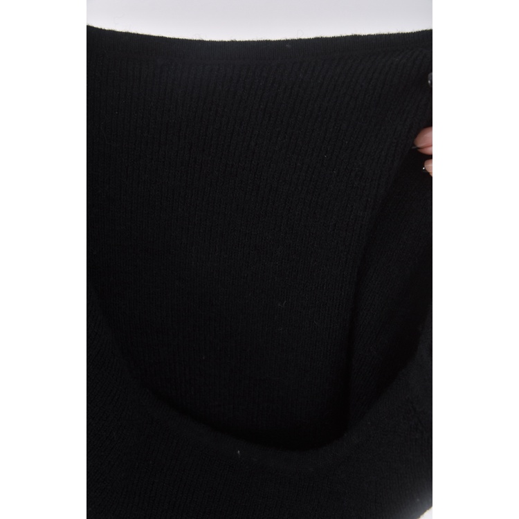 (S) 【依庭私服】質感吊帶黑色洋裝二手衣, , large