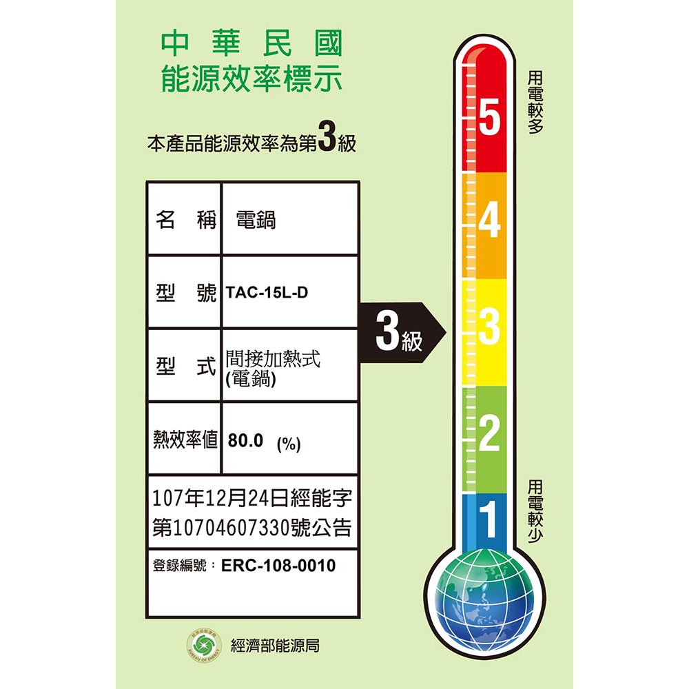 TATUNG 大同 15人份不鏽鋼內鍋電鍋 大同寶寶剪影款 TAC-15L-DGU, , large