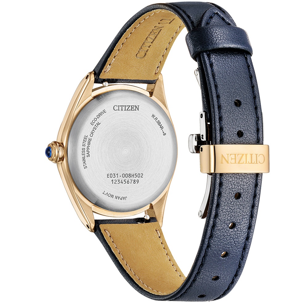 CITIZEN 星辰 L系列 光動能大三針女錶 EM1143-14Z, , large