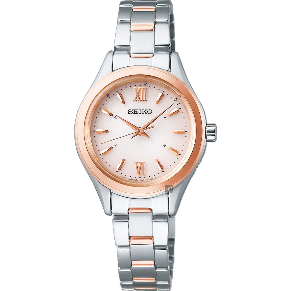SEIKO 精工 Spirit 太陽能電波女錶 1B21-0AS0KS(SWFH112J), , large