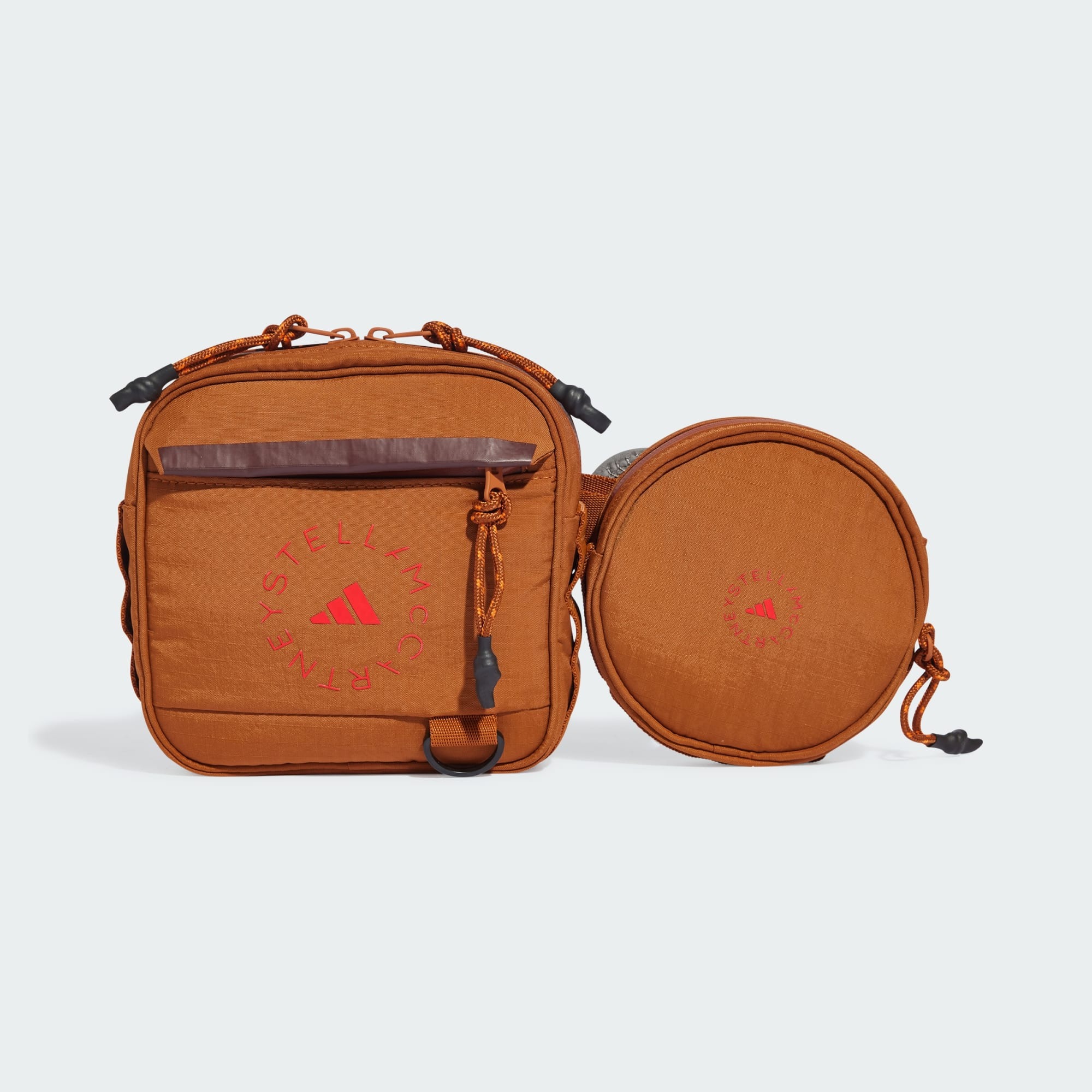 [秉宸] ADIDAS Stella McCartney Bum 腰包 橘棕 IA1845, , large