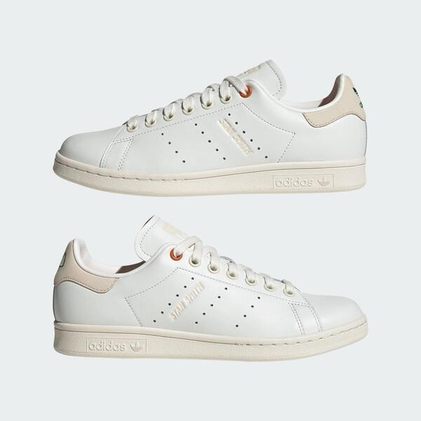 Kixpress-Adidas Stan Smith W 女 休閒鞋 經典 復古 史密斯 皮革 舒適 百搭 穿搭 奶油白 [ID4541], , large