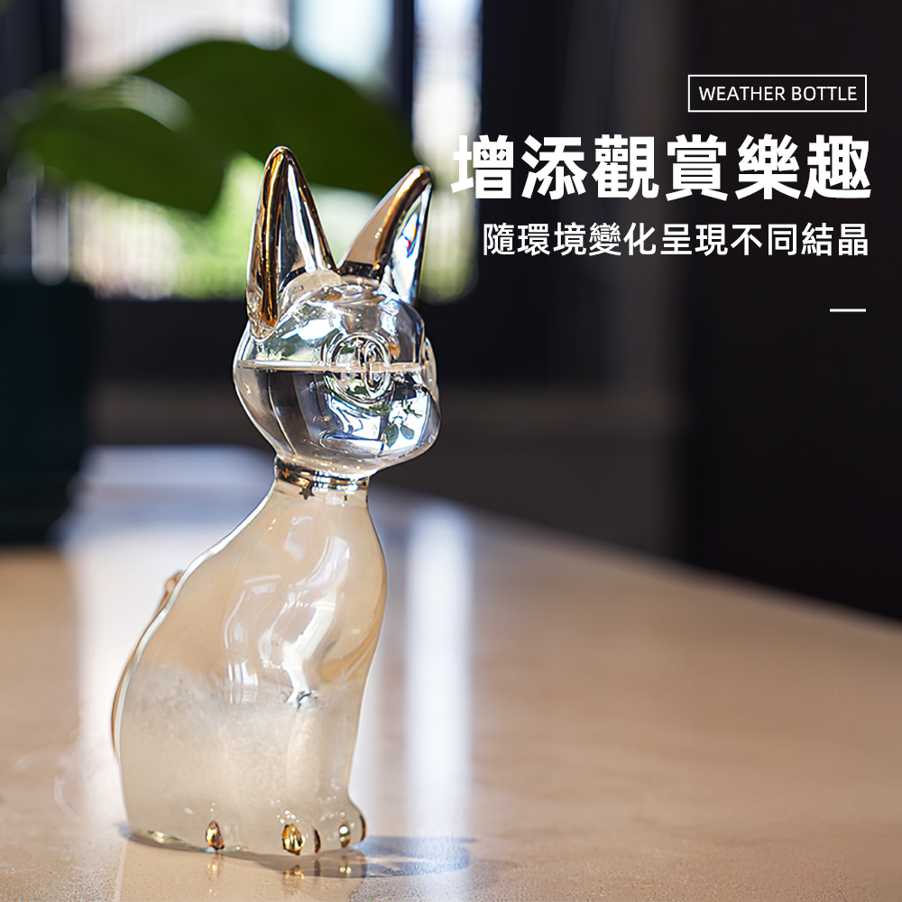 【上手家居】安德森貓天氣瓶 安德森貓(氣象瓶/風暴瓶/天氣預報瓶/禮物), , large