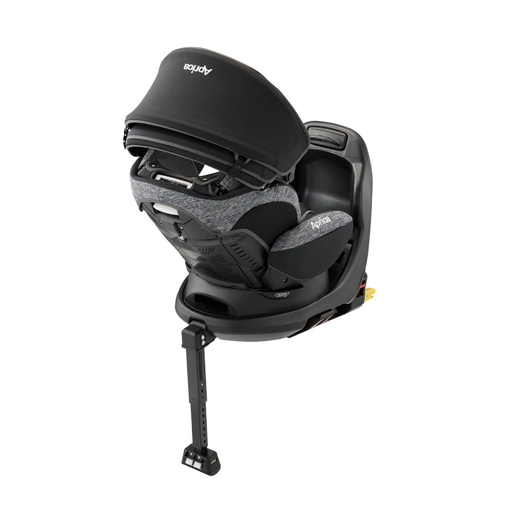 【Aprica】Deaturn ISOFIX 0-4歲 360度旋轉 平躺汽座(尊爵黑), , large