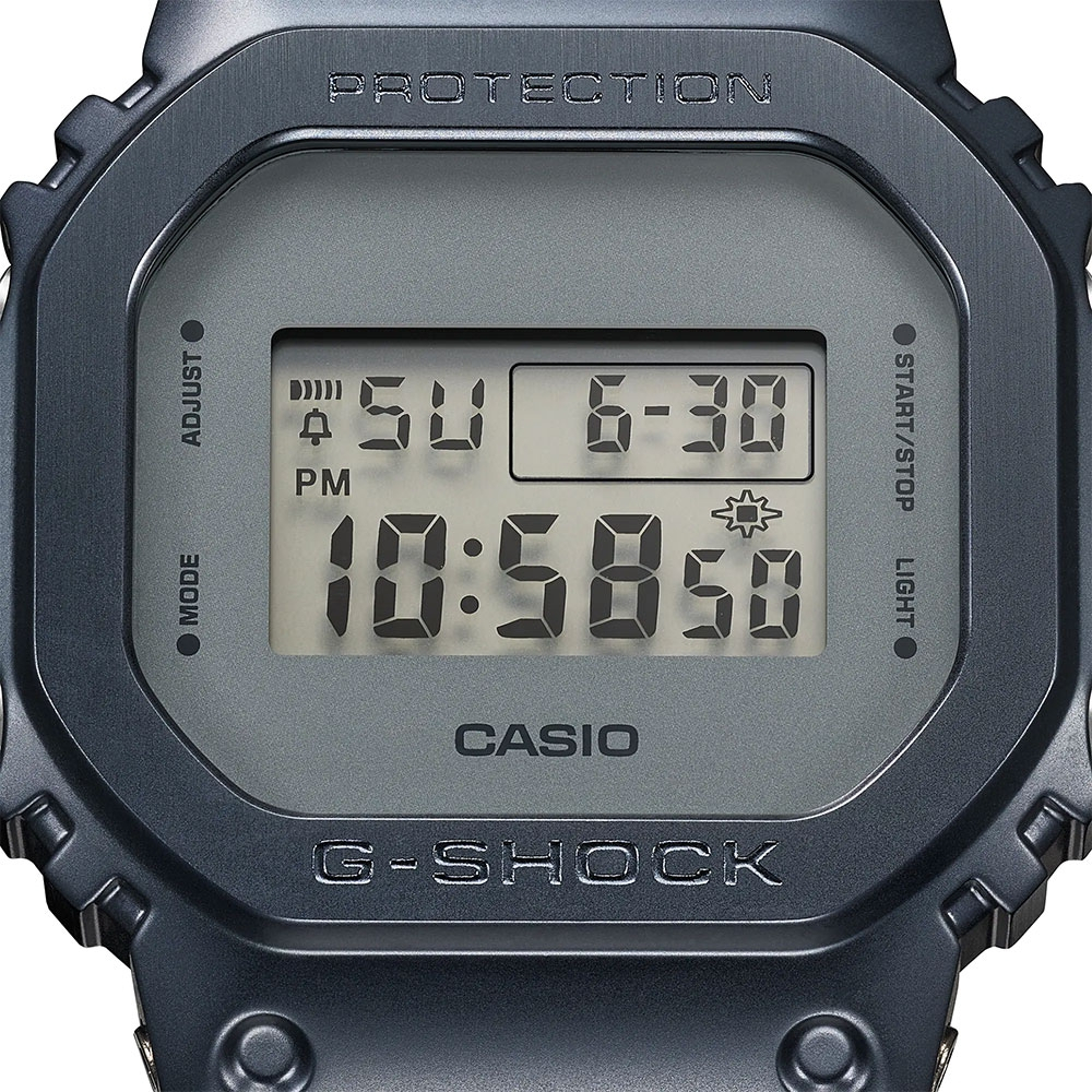 CASIO 卡西歐 G-SHOCK 霧灰漸層 半透明電子錶 GM-5600MF-2, , large
