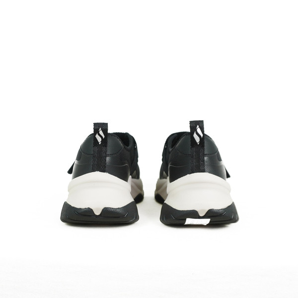 Kixpress-Skechers 思克威爾 Moonhiker 女 休閒鞋 瑪莉珍鞋 舒適 穿搭 厚底 黑 白 [177602BLK], , large