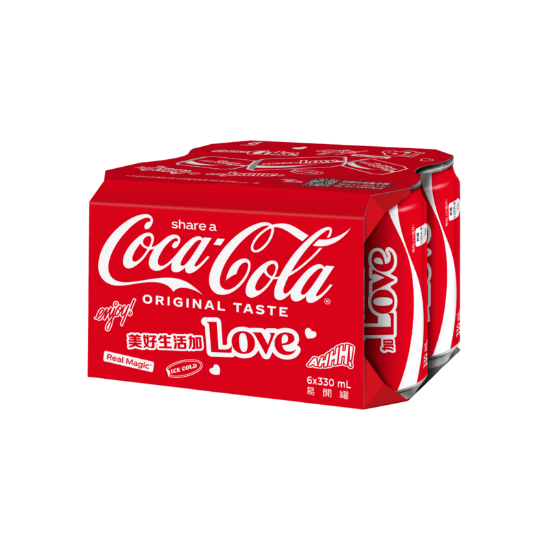 Coca Cola  can 330ml, , large