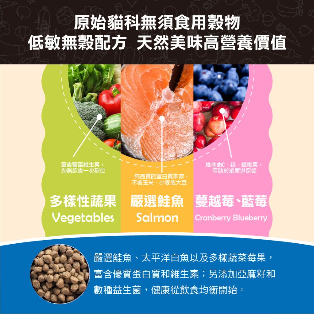 【拉拉寵物小舖】Earthborn 原野優越 野生魚配方1.8公斤 貓飼料 低敏 無穀 天然糧, , large