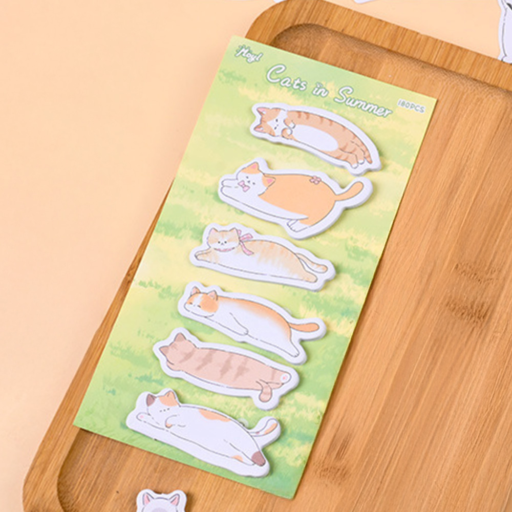 Meow Through Seasons Sticky Notes, , large