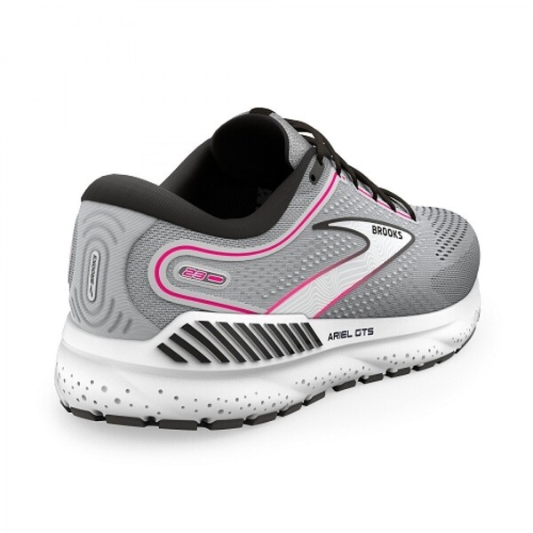 Brooks Ariel GTS 23 女 慢跑鞋 超寬楦 避震緩衝象限 瞪羚系列 灰 [1203902E078], , large