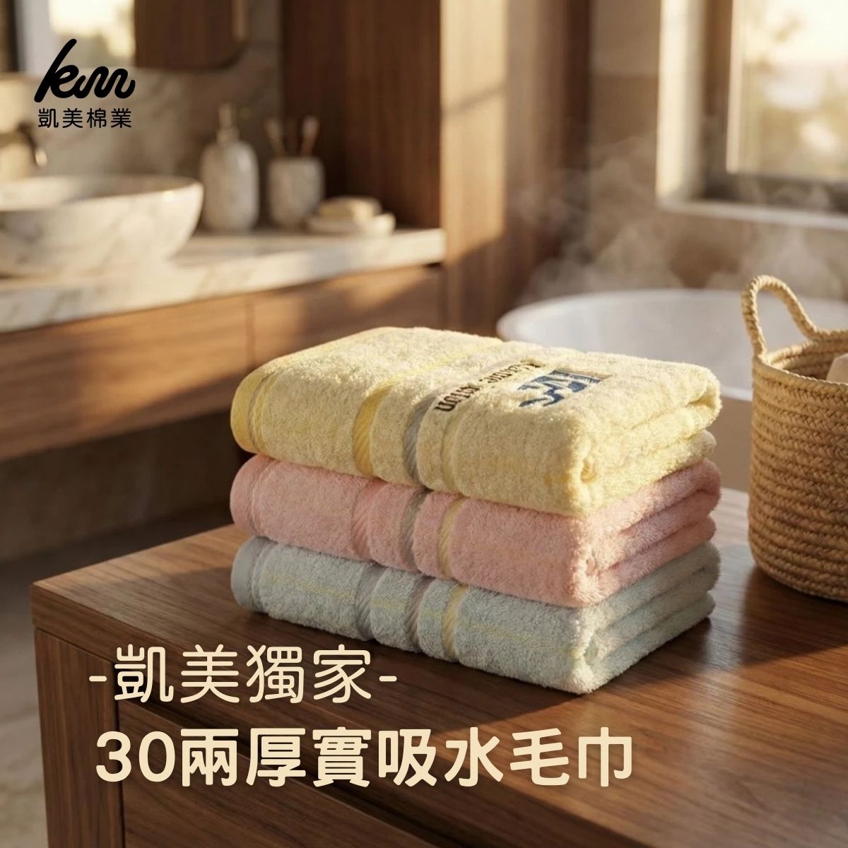 [凱美棉業] 5入組 隨機出色 MIT台灣製 凱美獨家推出  30兩厚實吸水毛巾/擦澡巾  凱美棉業, , large