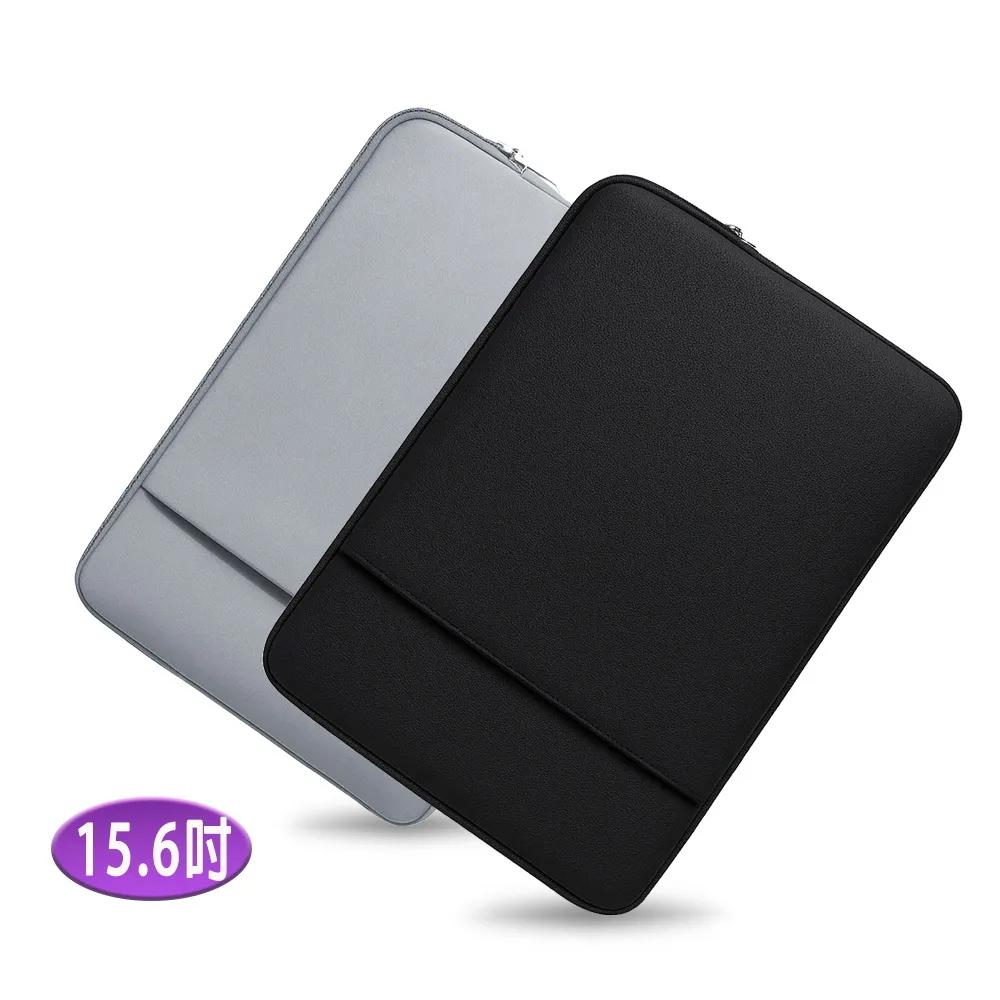 15.6-inch LB18 Cloud Cotton Whisper Series iPad/Mac/Tablet/Laptop Front Zipper Pocket Protective Sleeve, , large