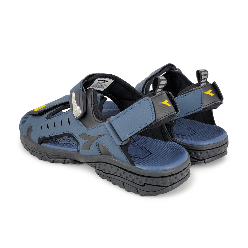DIADORA迪亞多那 水陸兩用機能涼鞋 男鞋 旅遊 溯溪 簡約 磁扣 柔軟 彈性 減震 耐磨 耐穿 防滑 咖啡 藍, , large