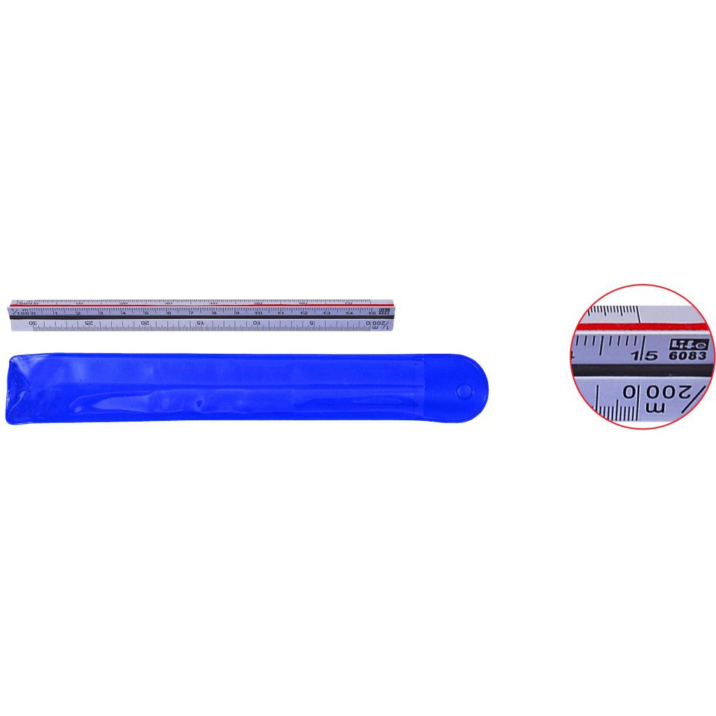 徠福 Life 鋁合金比例尺(NO.6083)