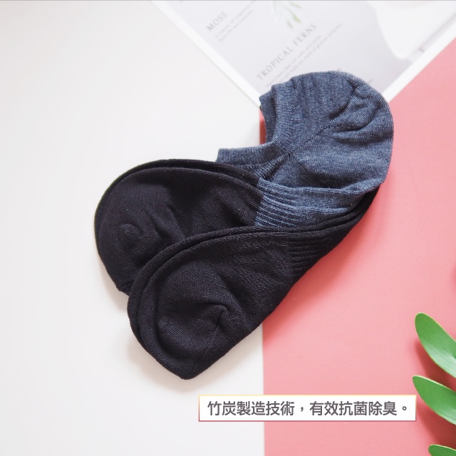 [Kaimei Cotton] 12 pairs set of MIT made in Taiwan antibacterial and deodorizing bamboo charcoal fiber socks, moisture-absorbing and quick-drying, , large