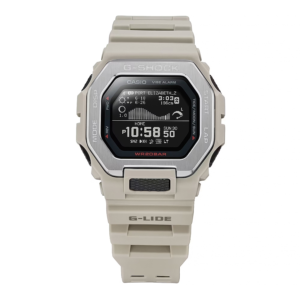 CASIO 卡西歐 G-SHOCK 衝浪運動藍芽手錶 GBX-100-8, , large