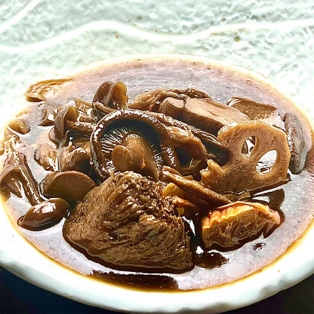 Vegan Monkey Mushroom Soup, , large