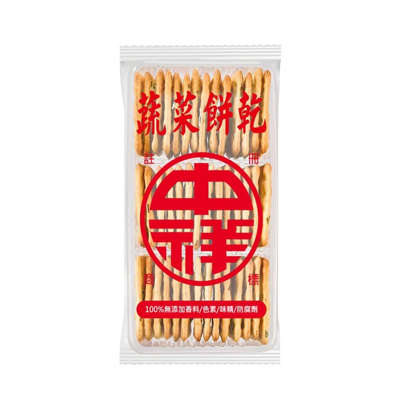 中祥 蔬菜蘇打餅, , large