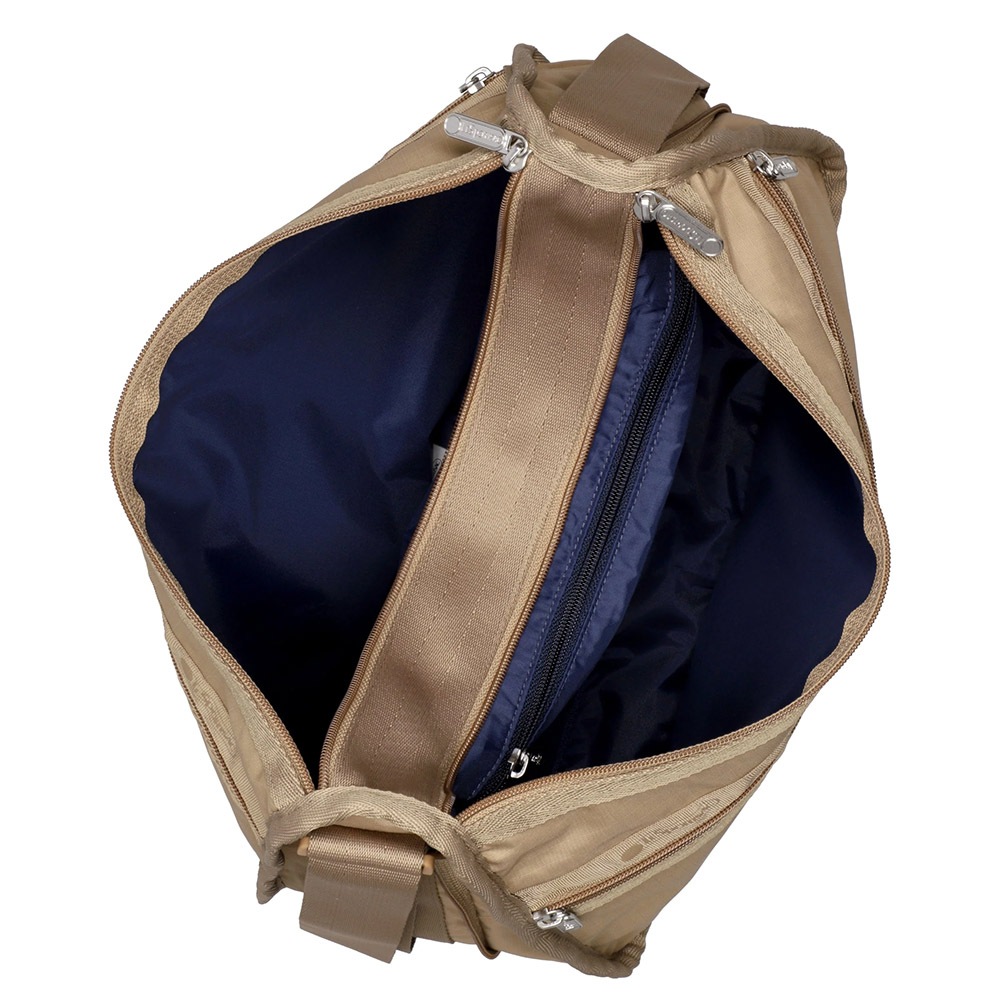|快速出貨|Lesportsac DELUXE EVERYDAY BAG 日常百搭斜背包 送禮推薦-卡其色, , large