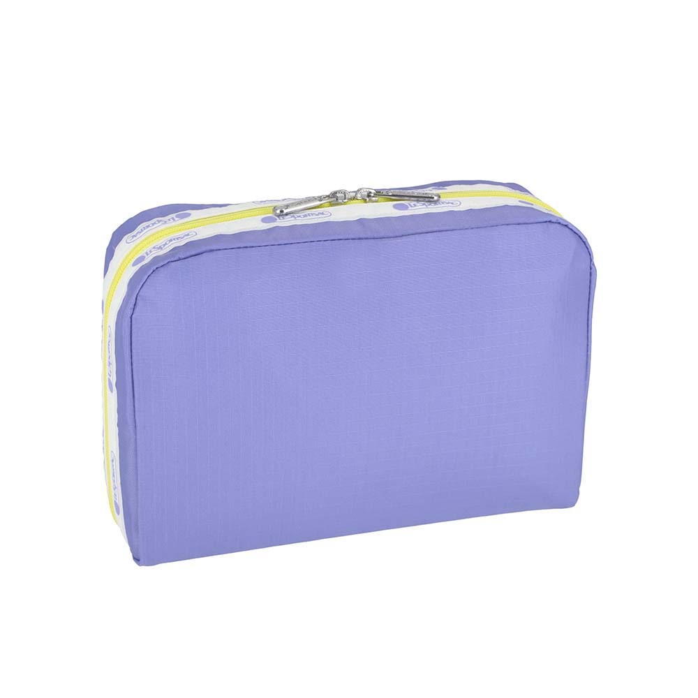 LeSportsac Extra Large Rectangular Cosmetic 加大型收納化妝包/ 紫羅蘭色, , large