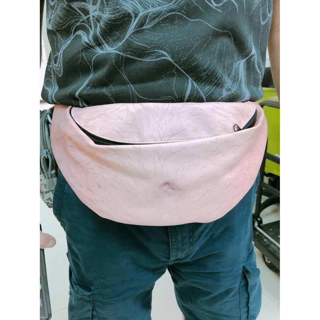 GS MALL 造型防盜腰包 造型包 防盜包 腰包 包包 胸包, , large